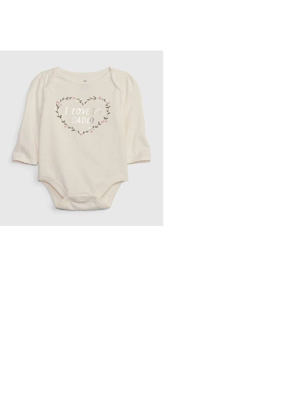 GAP Baby Organic Cotton Mix and Match Bodysuit 3-6M